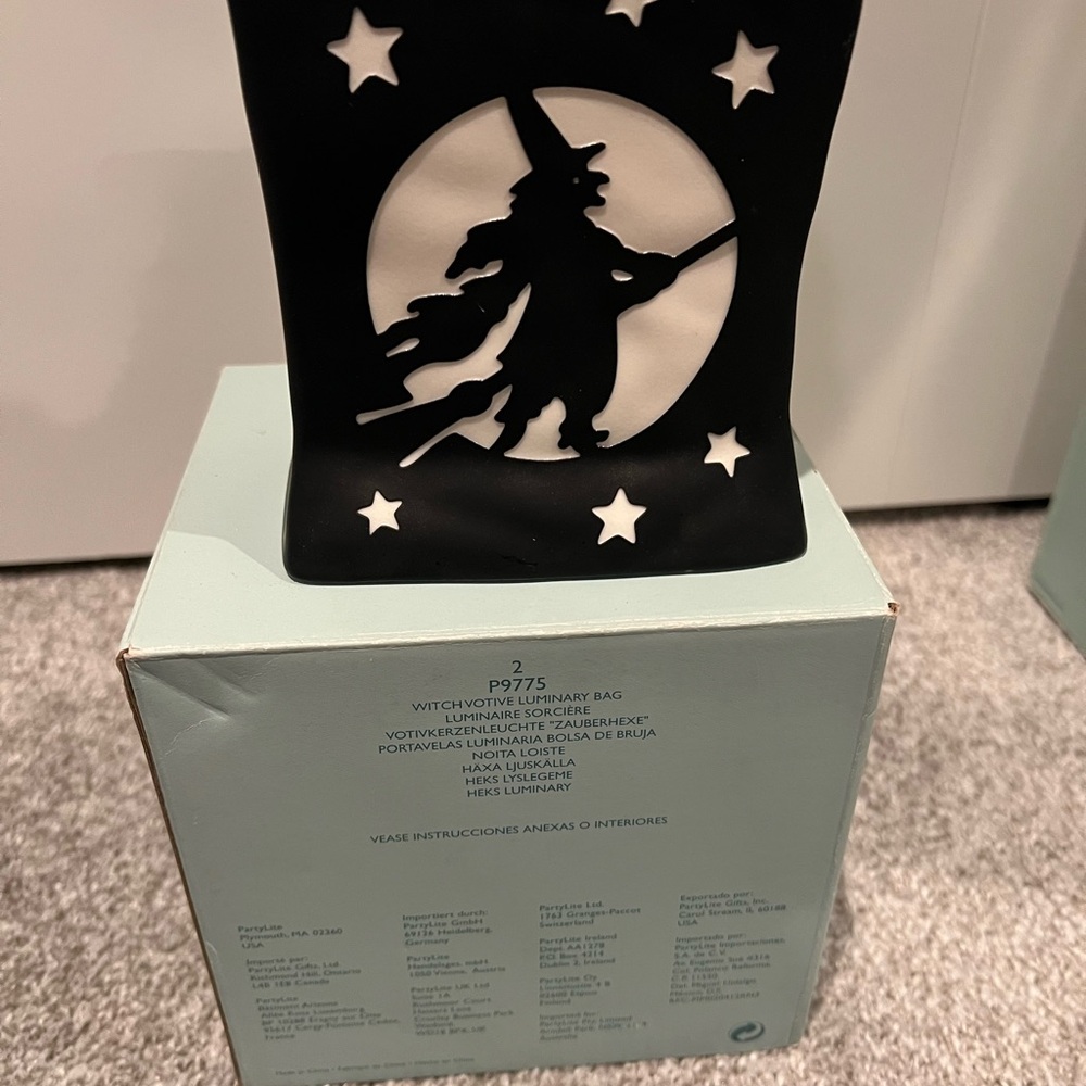 Witch Votive Luminary Bag - Black